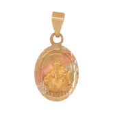 Medalla unisex en oro 10K